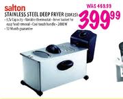 Salton Stainless Steel Deep Fryer (SDF25)-3.5l