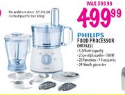 Philips Food Processor (HR7625)-1.2l