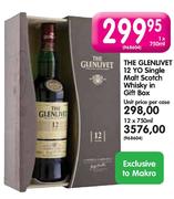 The Glenlivet 12 Yo Single Malt Scotch Whisky In Gift Box-1x750ml