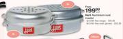 Hart Aluminium Oval Roater With Free Tongs-3ltr