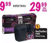 Kotex Thins-Per Pack