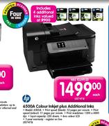 Hp 6500A Colour Inkjet Plus Additional Inks-Each