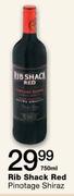 Rib Shack Red Pinotage Shiraz-750ml