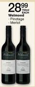 Welmoed Pinotage/Merlot-750ml Each