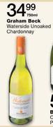 Graham Beck Waterside Unoaked Chardonnay-750ml