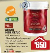Ultimate Sheen Acrylic Paint-10Lt