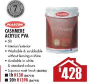 Plascon Cashmere Acrylic PVA Paint-5Ltr