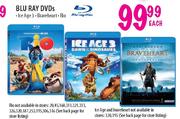 Blue Ray DVDs - Each