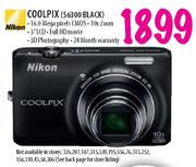 Nikon Coolpix (S6300 Black)
