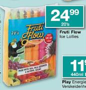 Fruti Flow Ice Lollies - 20's