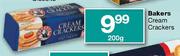 Bakers Cream Crackers - 200gm