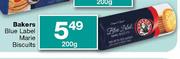 Bakers Blue Label Marie Biscuits - 200gm