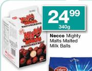 Necco Mighty Malts Malted Milk Balls - 340gm