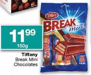 Tiffany Break Mini Chocolates - 150gm