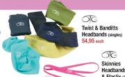 Twist & Banditts Headbands Each