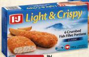 I&J Light & Crispy/Extra Light & Crispy Fish Fillets Assorted-500g