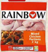 Rainbow Bevrore Gemengde Hoenderprosises-2kg