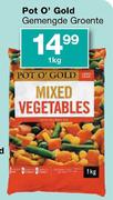 Pot O' Gold Gemengde Groente-1kg