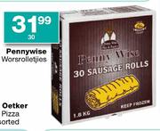 Pennywise Worsrolletjies-30's