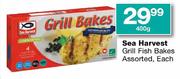 Sea Harvest Grill Fish Bakes Assorted-400g Each