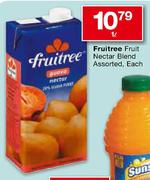 Fruitree Fruit Nectar Blend Assorted-1L Each