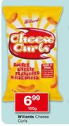 Willards Cheese Curls-150g