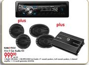 Sinotec 4-In-1 Car Audio Kit-Per Kit