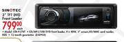 Sinotec 3" TFT DVD Front Loader Each