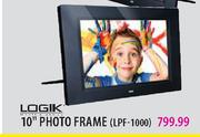 Logik 10" Photo Frame