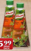 Knorr Salad Dressing,Assorted-340ml