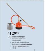 Gas Wood Starter