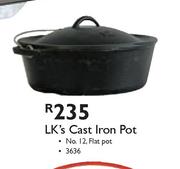 LK's Cast Iron Pot