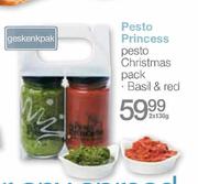 Pesto Princess Pesto Christmas Pack Basil & Red-2x130g