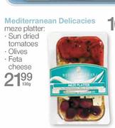 Mediterranean Delicacies Meze Platter-130g