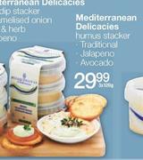 Mediterranean Delicacies Humus Stacker -3x120g