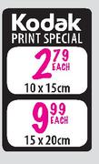 Kodak Print Special-10x15Cm Each