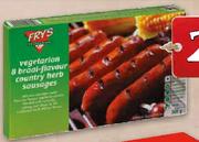 Fry's Vegetarian Sausages-500gm