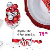 Royal Leerdan Wine Glass-6 Pack