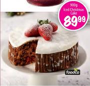 Foodco Iced Christmas Cake-900g