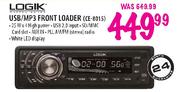 Logik USB/MP3 Front Loader-CE-8015