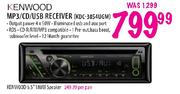 Kenwood 5.5" 180W Speaker-Per Pair