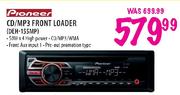 Pioneer CD/MP3 Front Loader-DEH-155MP