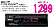 Sony USB/Ipod/MP3/CD-CDX660