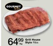 Grill House Style Ribs-Per kg