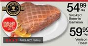 Smoked Bone-In Gammon-Per kg 