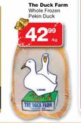 The Duck Farm Whole Frozen Pekin Duck-Per Kg