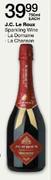 J.C. Le Roux Sparkling Wine La Domaine-750ml Each