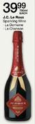 J.C. Le Roux Sparkling Wine La Chanson-750ml Each