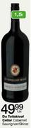 Du Toitskloof Cellar Cabernet Sauvignon/Shiraz-1.5Ltr Each