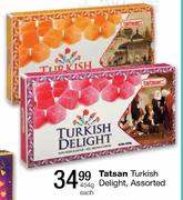 Tatsan Turkish Delight Assorted-454g Each